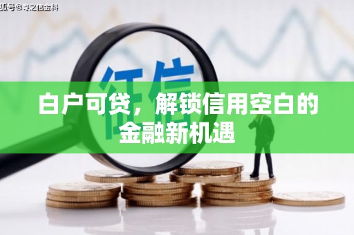 蓬溪白户可贷，解锁信用空白的金融新机遇