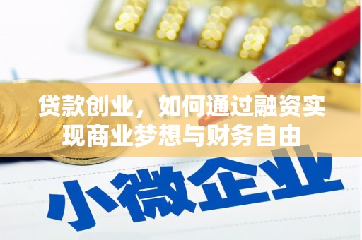 蓬溪贷款创业，如何通过融资实现商业梦想与财务自由