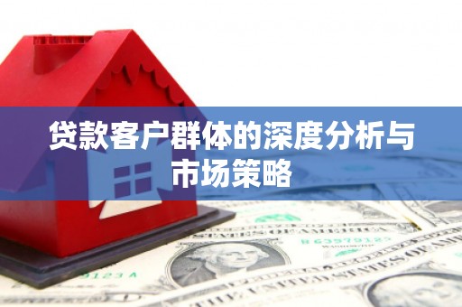 蓬溪贷款客户群体的深度分析与市场策略