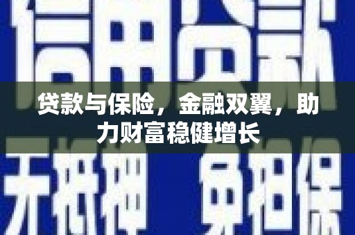 蓬溪贷款与保险，金融双翼，助力财富稳健增长