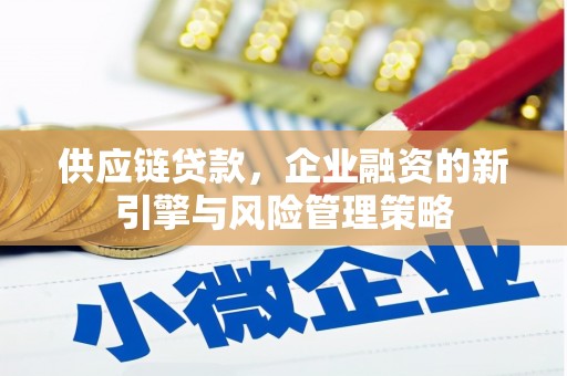 蓬溪供应链贷款，企业融资的新引擎与风险管理策略