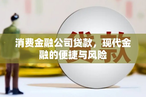 蓬溪消费金融公司贷款，现代金融的便捷与风险