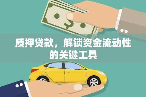 蓬溪质押贷款，解锁资金流动性的关键工具