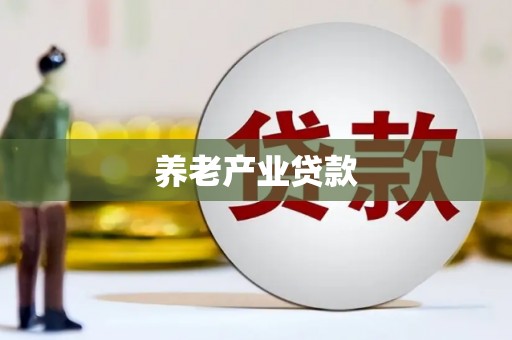 蓬溪养老产业贷款